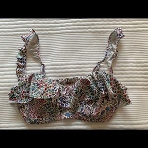 J Crew bikini top 36d